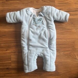 Moon Sleepsuit Blue Kids Pajamas Sleep Sack